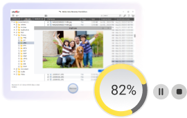 Pause scan anytime and restore files effortlessly