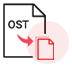 Converts OST into Multiple File Formats
The OST to PST conversion tool allows users to extract mailbox data in various file formats, including PST, MSG, EML, RTF, HTML, and PDF. Additionally, users can view the content of OST file in applications such as Outlook, web browsers, PDF readers, text readers, etc. 